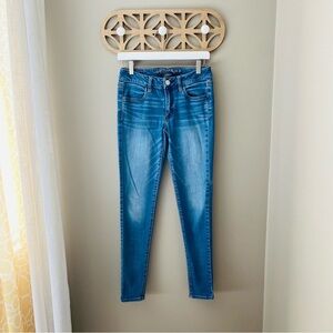 American Eagle Outfitters Jegging Blue Sz 6 Long